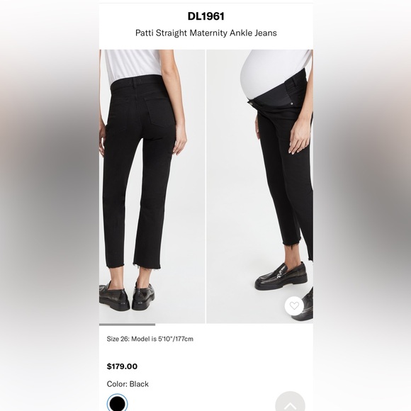 DL1961 Patti Straight maternity jeans - Picture 3 of 11